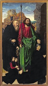 Le Retable Portinari, Saint Thomas et Saint Antoine l