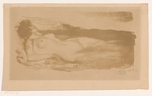 Femme nue allongée