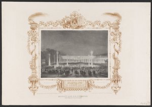 Fête du soir pour les étudiants, 1836 - Huib van Hove Bz