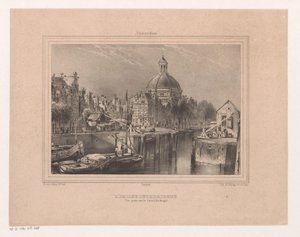 Vue sur le Stromarkt, le Singel et l