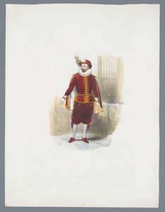 Homme en costume historique - Huib van Hove Bz