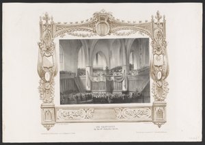 Défilé avec une imprimerie, 1836 - Huib van Hove Bz