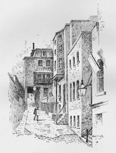 Entrée aux thermes romains, 1890