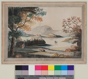 Loch Lomond (aquarelle sur papier)