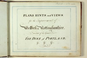 Livre Rouge : Welbeck - Humphry Repton