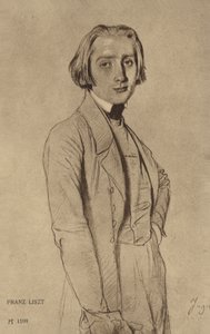 Portrait de Franz Liszt - Hungarian School