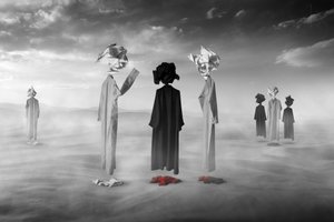 Figures surréalistes du désert