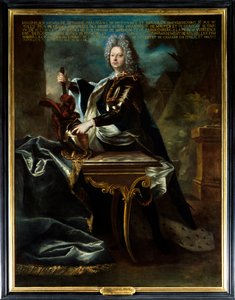 Portrait de Maximilien Henri VI de Béthune, cinquième duc de Sully (1669-1729). Peinture attribuée à Hyacinthe Rigaud (1659-1743). Huile sur toile. Mention obligatoire : Sully sur Loire, Château de Sully - Hyacinthe (attr. to) Rigaud