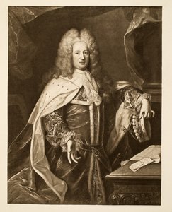 Henry St. John, vicomte de Bolingbroke, pub. 1902 - Hyacinthe Francois Rigaud