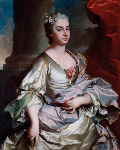 Portrait de Battina Raggi, Marquise de Brignole Sale - Hyacinthe Francois Rigaud