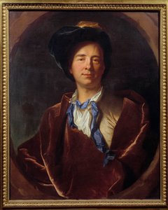 Portrait de Bernard Le Bouyer (Le Bovier) de Fontenelle (1657-1757), écrivain français - Hyacinthe Francois Rigaud