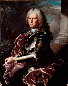 Portrait de Giovanni Francesco II Brignole Sale, Doge de Gênes et ambassadeur de la République de Gênes en France sous Louis XV - Hyacinthe Francois Rigaud