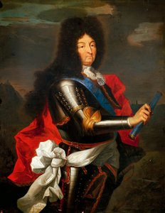 Portrait de Louis XIV de France - Hyacinthe Francois Rigaud
