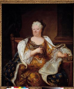 Portrait de la princesse Palatine Charlotte Élisabeth de Bavière - Hyacinthe Francois Rigaud