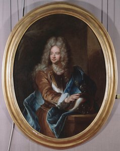 Portrait du diplomate italien Anton Giulio II Brignole-Sale (1673-1710) Ambassadeur auprès du roi Louis XIV. Peinture par Hyacinthe Rigaud - Hyacinthe Francois Rigaud