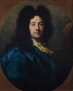 Autoportrait, dit au manteau bleu, 1696 - Hyacinthe François Honoré Rigaud
