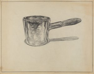 Louche en étain - Hyman Pearlman
