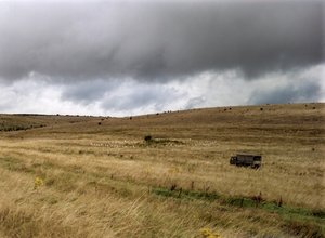 Barrow sur Salisbury Plain, Wiltshire, 1999 - IJ Leonard