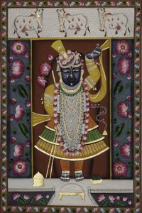 Le seigneur Shrinathji paré de ses atours - IMAGINEERS STUDIO