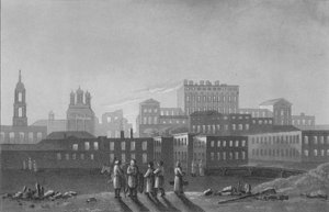 Palais de Pashov Menzikov, Apraxin &c. Belgorod, Moscou, 1817