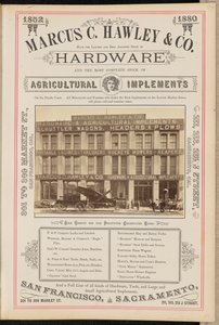 [Marcus C. Hawley and Company, San Francisco] - I. W. Taber