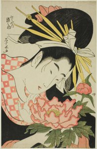 La courtisane Somenosuke du Matsubaya
