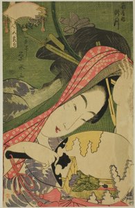 La courtisane Takigawa de l