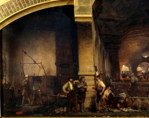 Métallurgie : La grande forge de Fourchambault - Ignace Francois Bonhomme