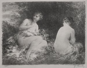 Baigneurs, 1899 - Ignace Henri Jean Fantin Latour