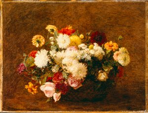Bouquet de fleurs, 1894 - Ignace Henri Jean Fantin Latour