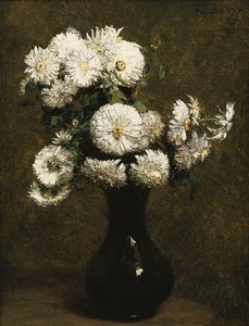 Chrysanthèmes, 1871 - Ignace Henri Jean Fantin Latour