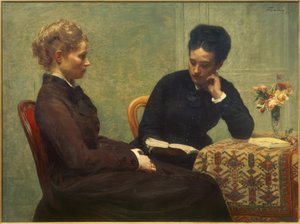 La Lecture - Ignace Henri Jean Fantin Latour