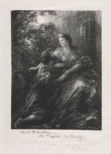 Duo des Troyens, 1894 - Ignace Henri Jean Fantin Latour