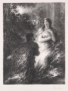 Duo des Troyens - Ignace Henri Jean Fantin Latour