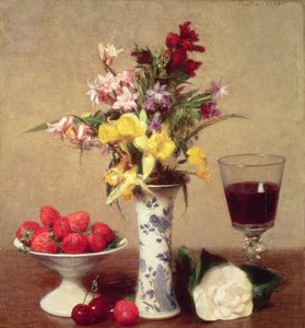 Bouquet de fiançailles - Ignace Henri Jean Fantin Latour