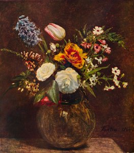 Fleurs, XIXe siècle