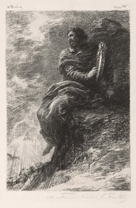 Harolde dans les Montagnes - Ignace Henri Jean Fantin Latour