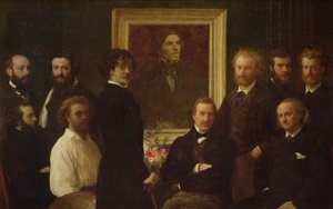Hommage à Delacroix - Ignace Henri Jean Fantin Latour