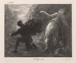 Manfred et Astarté, 1879 - Ignace Henri Jean Fantin Latour