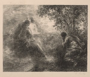 Musique et poésie, 1883 - Ignace Henri Jean Fantin Latour