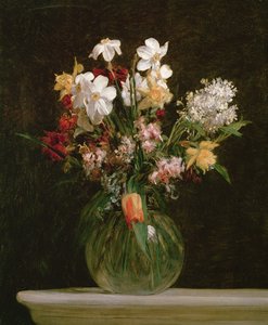 Narcisses Blancs, Jacinthes et Tulipes, 1864