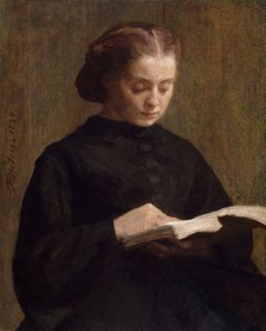 Portrait de Mademoiselle Marie Fantin-Latour - Ignace Henri Jean Fantin Latour
