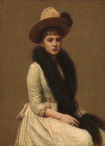 Portrait de Sonia - Ignace Henri Jean Fantin Latour