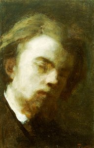 Autoportrait, 1858 - Ignace Henri Jean Fantin Latour