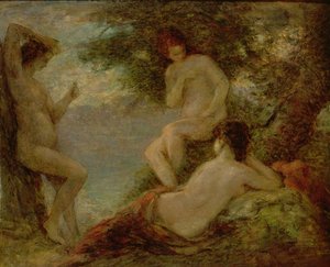 Les Baigneuses - Ignace Henri Jean Fantin Latour