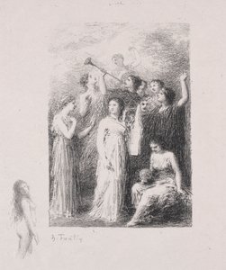 Les Aveugles - Ignace Henri Jean Fantin Latour