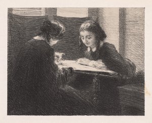 Les Brodeuses, 1898 - Ignace Henri Jean Fantin Latour