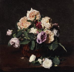 Vase de fleurs, 1876 - Ignace Henri Jean Fantin Latour