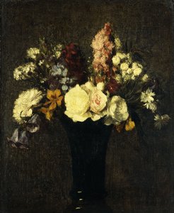 Vase de Fleurs, 1869 - Ignace Henri Jean Fantin Latour