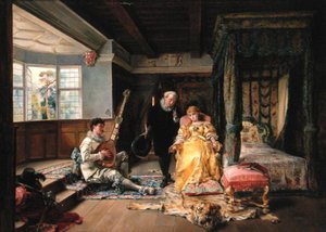 La visite du médecin - Ignacio Leon y Escosura
